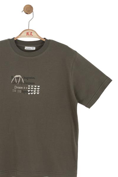 Nk Erkek Çocuk Himalaya Tshirt 4-8 Yaş Haki