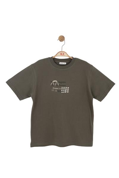 Nk Erkek Çocuk Himalaya Tshirt 4-8 Yaş Haki