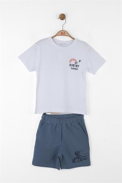 Nk Erkek Çocuk Kaktüs Şortlu Takım 4-8 Yaş Antirasit