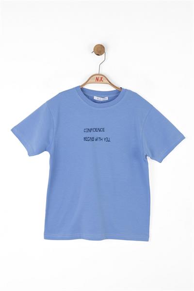 Nk Erkek Çocuk Mare Tshirt 4-8 Yaş Mavi