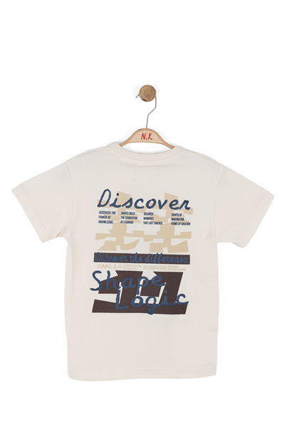 Nk Erkek Çocuk Memory Tshirt 4-8 Yaş Krem