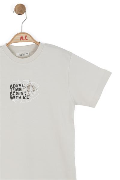Nk Erkek Çocuk Nepal Tshirt 4-8 Yaş Bej