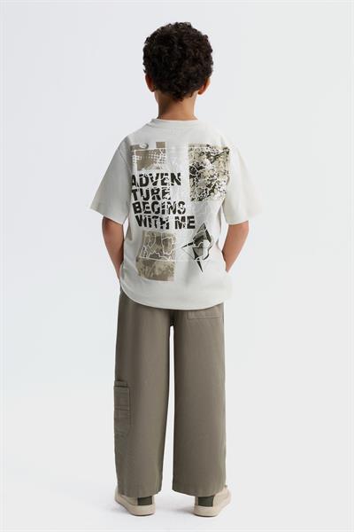 Nk Erkek Çocuk Nepal Tshirt 4-8 Yaş Bej