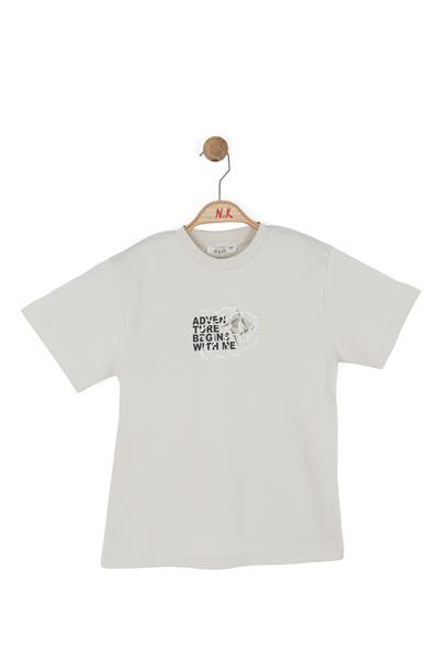 Nk Erkek Çocuk Nepal Tshirt 4-8 Yaş Bej