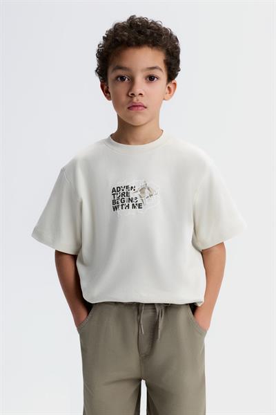 Nk Erkek Çocuk Nepal Tshirt 4-8 Yaş Bej