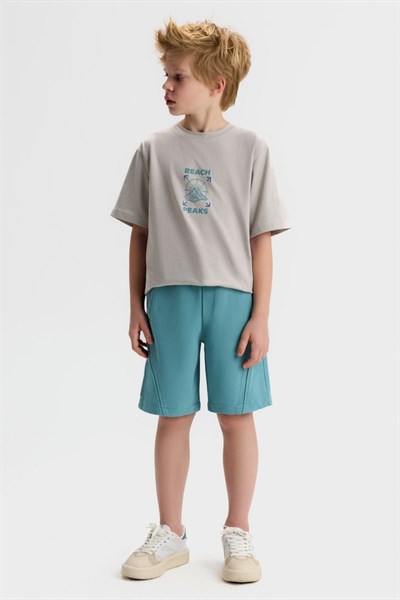 Nk Erkek Çocuk Peack Şort 8-14 Yaş Mint