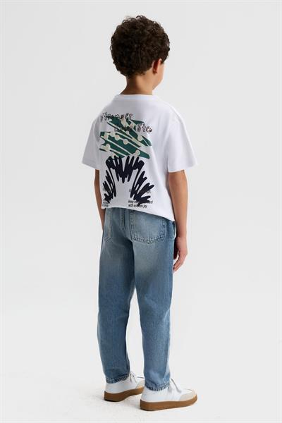 Nk Erkek Çocuk Peter Denim Pantolon 4-8 Yaş Mavi