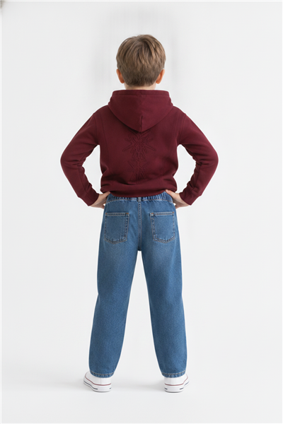 Nk Erkek Çocuk Plum Sweat 8-14 Yaş Bordo