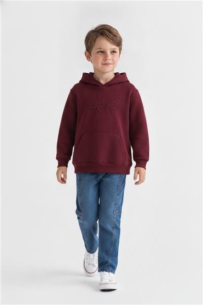 Nk Erkek Çocuk Plum Sweat 8-14 Yaş Bordo