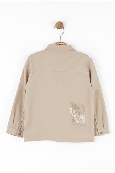 Nk Erkek Çocuk Protect Gömlek 4-8 Yaş VİZON