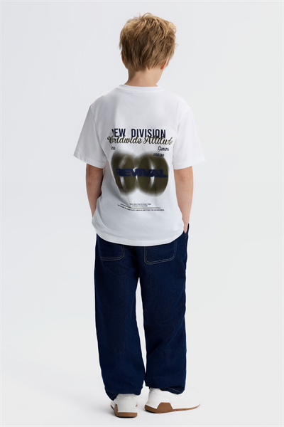 Nk Erkek Çocuk Ready Tshirt 8-14 Yaş Beyaz