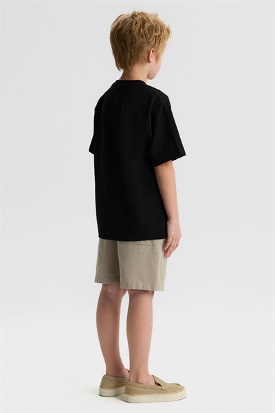 Nk Erkek Çocuk Süperpover Tshirt 8-14 Yaş Siyah