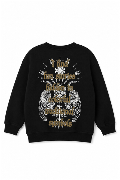 Nk Erkek Çocuk Symbol Sweat 8-14 Yaş Siyah