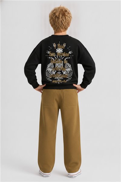 Nk Erkek Çocuk Symbol Sweat 8-14 Yaş Siyah