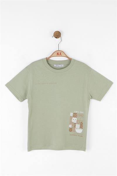 Nk Erkek Çocuk Touch Tshirt 4-8 Yaş Yeşil