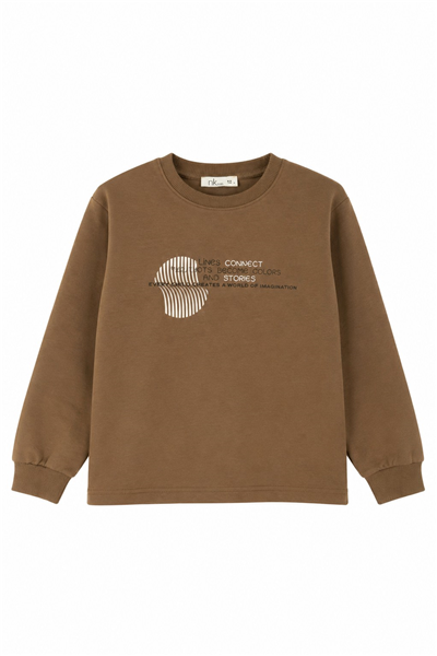 Nk Erkek Çocuk Wınd Sweat 8-14 Yaş Kahverengi