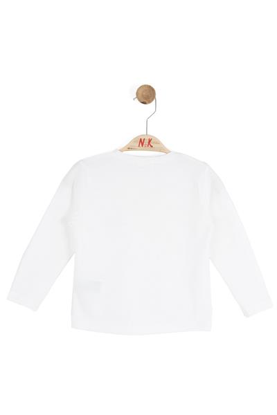 Nk Kız Bebek Beautıful Sweatshirt 1-4 Yaş Ekru