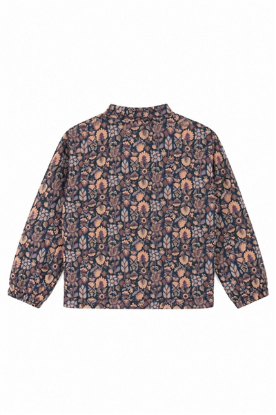 Nk Kız Bebek Kaftan Ceket 1-4 Yaş İndigo