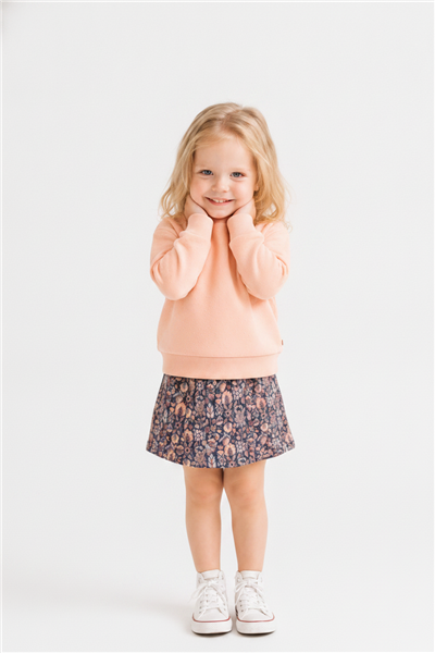 Nk Kız Bebek Kaftan Şort Etek 1-4 Yaş İndigo