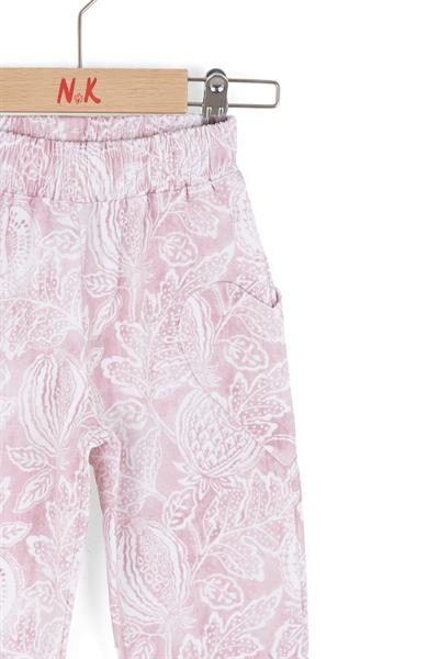 Nk Kız Bebek Powder Pantolon 1-4 Yaş Pudra