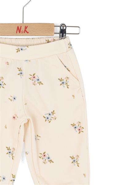 Nk Kız Bebek Spring Pantolon 1-4 Yaş Krem