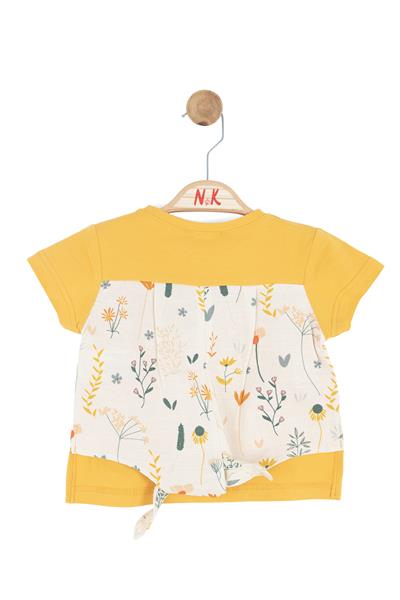 Nk Kız Bebek Sunflower Tshirt 1-4 Yaş Sarı