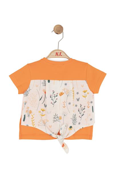 Nk Kız Bebek Sunflower Tshirt 1-4 Yaş Turuncu