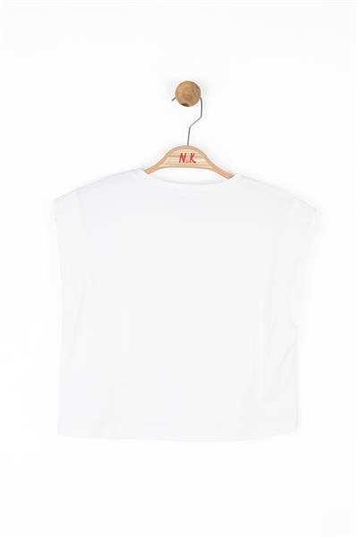 Nk Kız Çocuk Anew Tshirt 8-16 Yaş Ekru