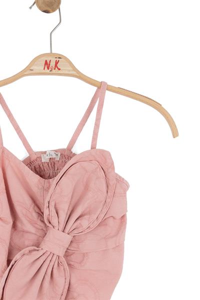 Nk Kız Çocuk Azra Crop 8-14 Yaş Gül Kurusu