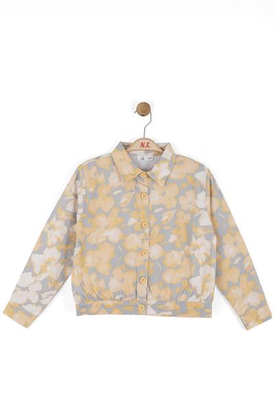 Nk Kız Çocuk Bahar Gömlek 8-14 Yaş Sarı