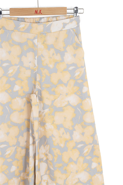 Nk Kız Çocuk Bahar Pantolon 8-14 Yaş Sarı