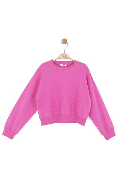 Nk Kız Çocuk Barberry Sweatshirt 8-14 Yaş Fuşya