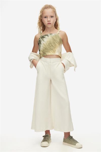 Nk Kız Çocuk Batik Crop 8-14 Yaş Haki