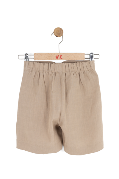 Nk Kız Çocuk Beren Şort 8-14 Yaş Vizon