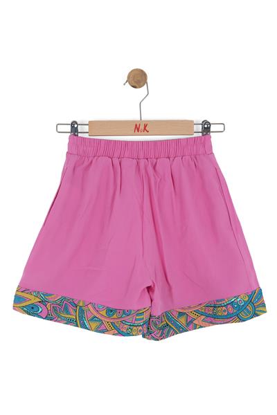 Nk Kız Çocuk Boho Şort 8-14 Yaş Fuşya