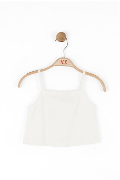 Nk Kız Çocuk Camelo Tshirt 8-14 Krem