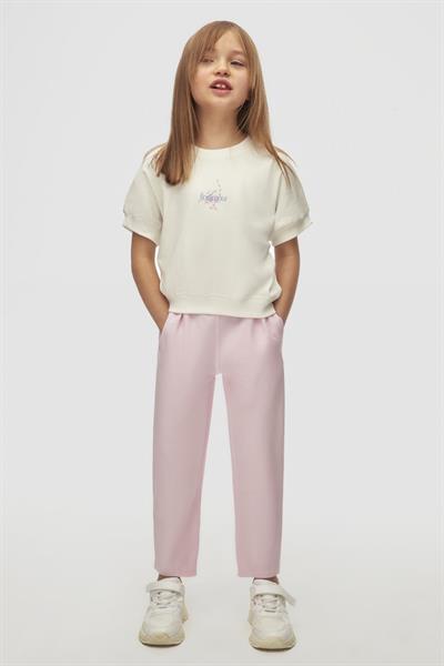 Nk Kız Çocuk Candy Pantolon 4-8 Yaş Pembe