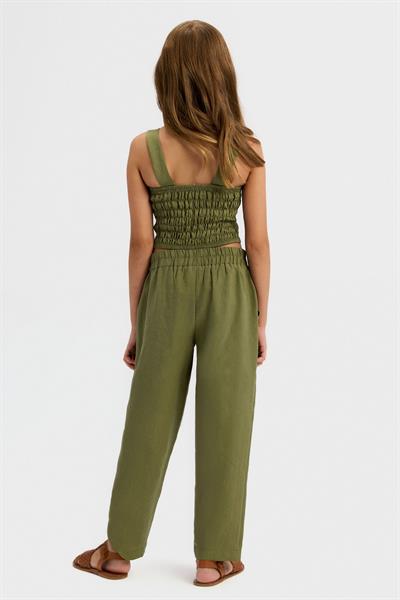 Nk Kız Çocuk Cashmere Crop 8-14 Yaş Haki