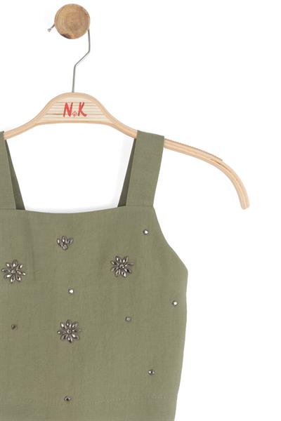 Nk Kız Çocuk Cashmere Crop 8-14 Yaş Haki