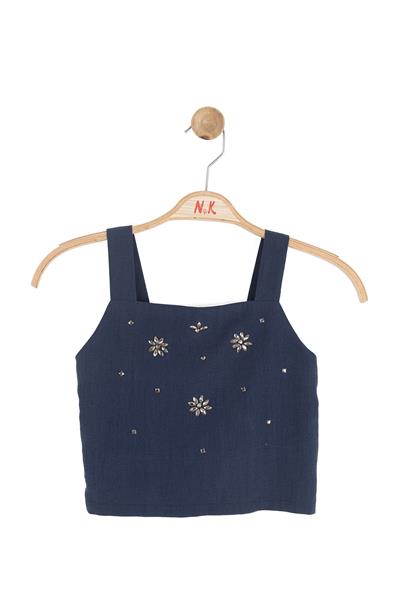 Nk Kız Çocuk Cashmere Crop 8-14 Yaş Lacivert