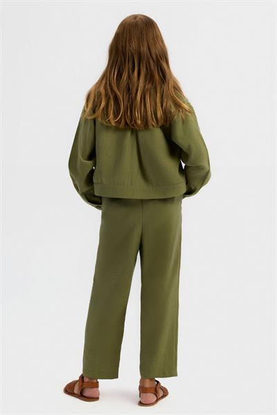 Nk Kız Çocuk Cashmere Gömlek 8-14 Yaş Haki
