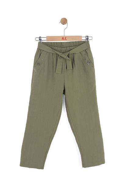 Nk Kız Çocuk Cashmere Pantolon 8-14 Yaş Haki
