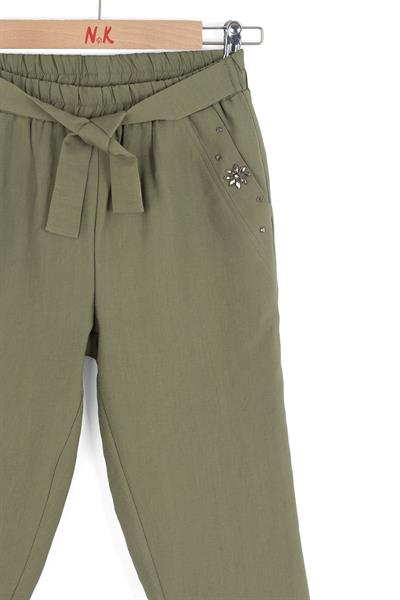 Nk Kız Çocuk Cashmere Pantolon 8-14 Yaş Haki