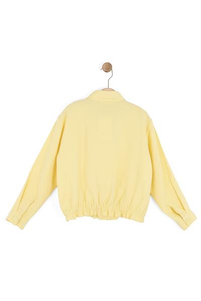 Nk Kız Çocuk Çini Biyeli Gömlek 8-14 Yaş Sarı