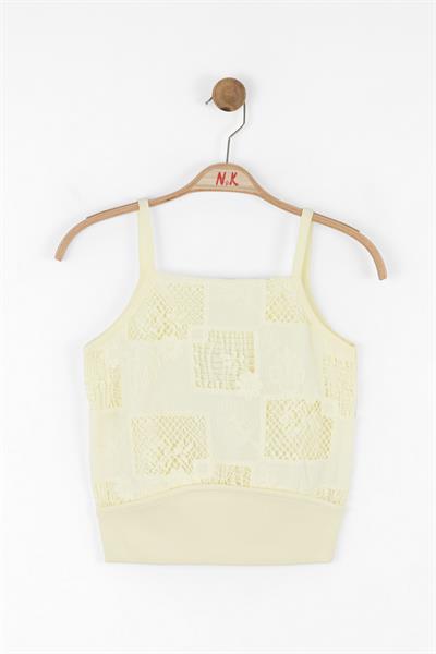 Nk Kız Çocuk Cıtron Crop 10-16Yaş Sarı
