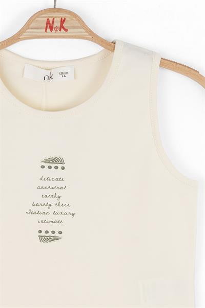 Nk Kız Çocuk Delicate Bluz 8-14 Yaş Krem