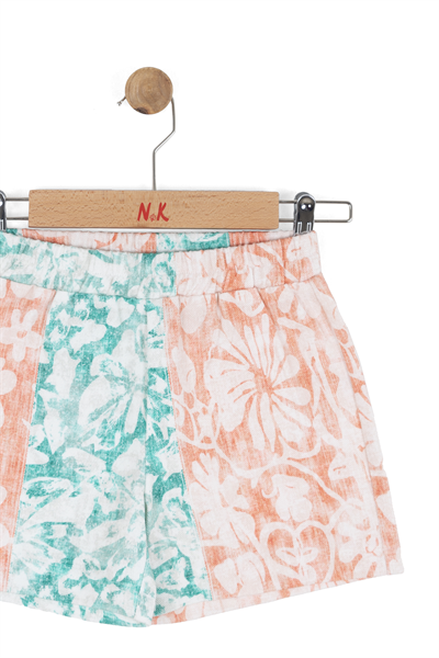 Nk Kız Çocuk Elsa Şort 4-8 Yaş Mint