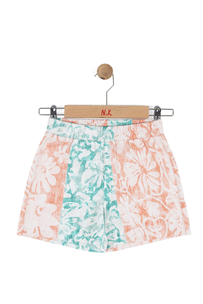 Nk Kız Çocuk Elsa Şort 4-8 Yaş Mint