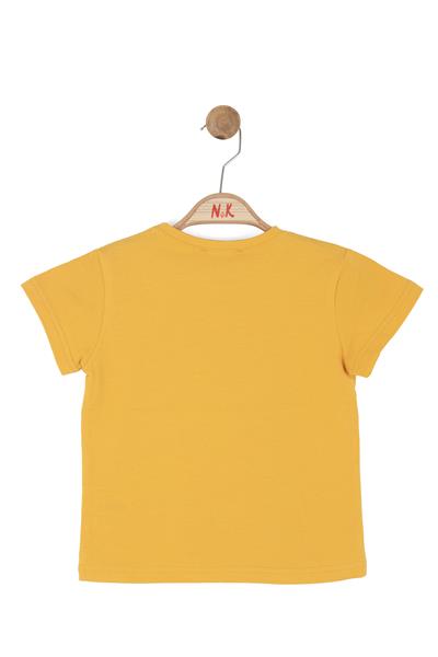 Nk Kız Çocuk Full Bloom Tshirt 4-8 Yaş Sarı