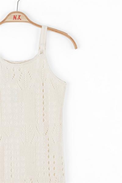 Nk Kız Çocuk Harmony Elbise 8-14 Krem